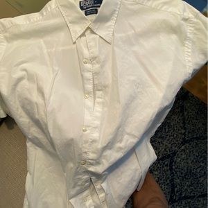 Short sleeve  white Ralph Lauren shirt
